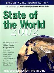 Cover of: State of the World 2002 by The Worldwatch Institute