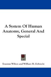 Cover of: A System Of Human Anatomy, General And Special