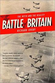 Cover of: The Battle of Britain: The Myth and the Reality