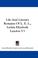 Cover of: Life And Literary Remains Of L. E. L., Letitia Elizabeth Landon V1