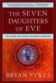 Bryan Sykes The Seven Daughters Of Eve