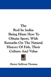The rod in India by Henry Sullivan Thomas
