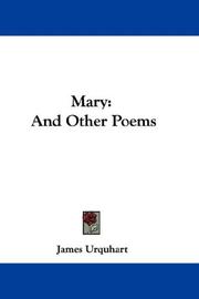 Cover of: Mary: And Other Poems