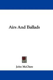 Cover of: Airs And Ballads