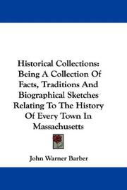 Cover of: Historical Collections by John Warner Barber