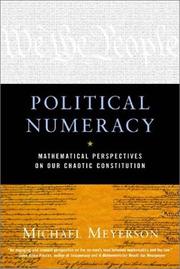 Cover of: Political Numeracy | Michael I. Meyerson