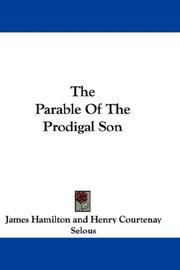 Cover of: The Parable Of The Prodigal Son