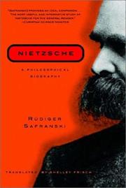 Cover of: Nietzsche by Rüdiger Safranski
