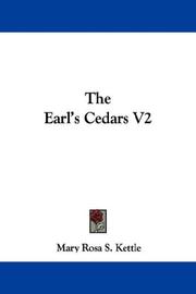 Cover of: The Earl's Cedars V2