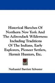 Cover of: Historical Sketches Of Northern New York And The Adirondack Wilderness by Nathaniel Bartlett Sylvester, Nathaniel Bartlett Sylvester