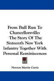 Cover of: From Bull Run To Chancellorsville