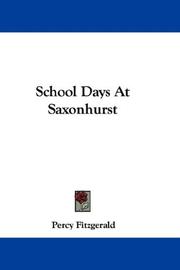 Cover of: School Days At Saxonhurst