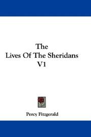 Cover of: The Lives Of The Sheridans V1