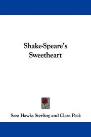 Cover of: Shake-Speare's Sweetheart by Sara Hawks Sterling, Sara Hawks Sterling