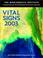 Cover of: Vital Signs 2003