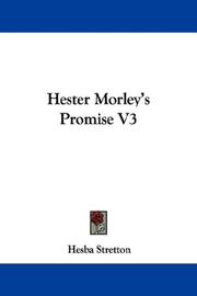 Cover of: Hester Morley