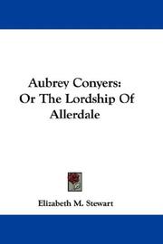 Cover of: Aubrey Conyers by Elizabeth M. Stewart, Elizabeth M. Stewart