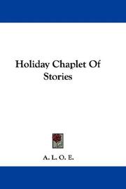 Cover of: Holiday Chaplet Of Stories