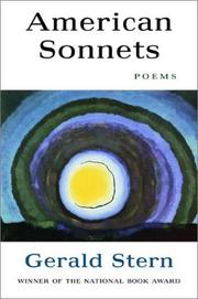 Cover of: American Sonnets: Poems