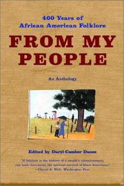 Cover of: From My People: 400 Years of African American Folklore by Daryl Cumber Dance