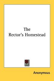 Cover of: The Rector