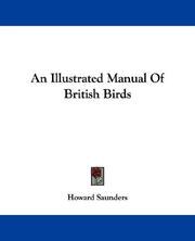 Cover of: An Illustrated Manual Of British Birds by Howard Saunders