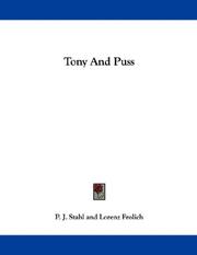 Cover of: Tony And Puss