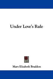 Cover of: Under Love's Rule