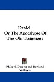Cover of: Daniel | Philip S. Desprez