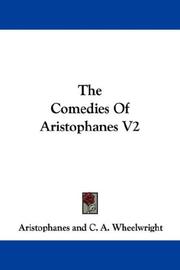Cover of: The Comedies Of Aristophanes V2