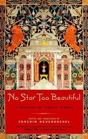 Cover of: No Star Too Beautiful: A Treasury of Yiddish Stories