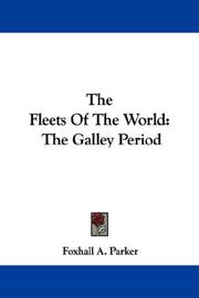 Cover of: The Fleets Of The World | Foxhall A. Parker