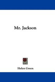 Mr. Jackson by Helen Green