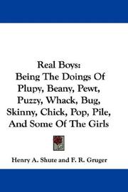 Real boys by Henry A. Shute