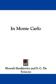 Cover of: In Monte Carlo | Henryk Sienkiewicz