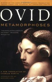 Cover of: Metamorphoses by Ovid, Charles Martin, Bernard Knox