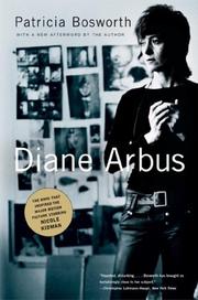 Cover of: Diane Arbus by Patricia Bosworth