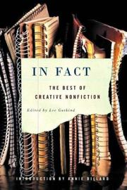 Cover of: In Fact: The Best of Creative Nonfiction