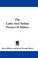 Cover of: The Latin And Italian Poems Of Milton