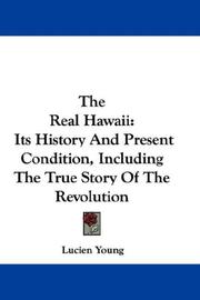 Cover of: The Real Hawaii by Young, Lucien