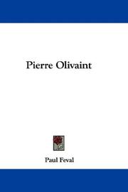 Cover of: Pierre Olivaint | Paul Feval