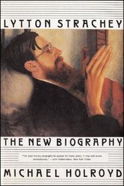 Cover of: Lytton Strachey by Holroyd, Michael.