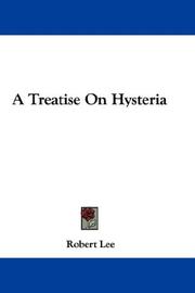 Cover of: A Treatise On Hysteria