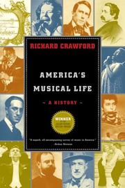 Cover of: America's Musical Life by Richard Crawford
