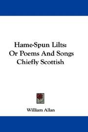 Cover of: Hame-Spun Lilts by William Allan