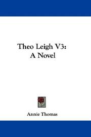 Cover of: Theo Leigh V3: A Novel