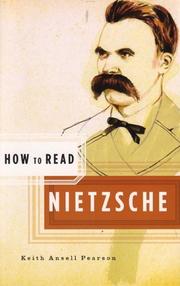 How to read Nietzsche by Keith Ansell-Pearson