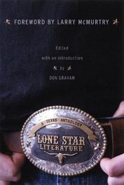 Cover of: Lone Star Literature: A Texas Anthology