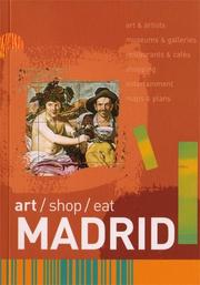 Cover of: Art/Shop/Eat Madrid by Robert Smyth