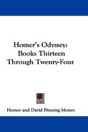 Cover of: Homer's Odyssey by Όμηρος